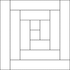 Maybe you would like to learn more about one of these? 2013 Sera Pour Beauce Arts Textiles L Annee Log Cabin Avec Images Modeles De Patchwork Art Textile Courtepointe Patron