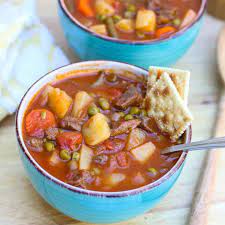 Crockpot Vegetable Beef Soup Recipe Crockpot Vegetable Beef Soup Vegetable Beef Soup Veg Beef Soup