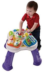 Vtech Sit To Stand Learn And Discover Table Your Dream Toys Baby Learning Activities Vtech Sit To Stand