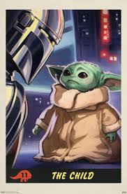Star Wars The Mandalorian Child Number 11 Star Wars Poster Star Wars Painting Star Wars Art