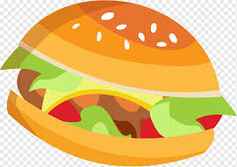 Meal and snack burger on white background. Hamburger Cartoon Hamburg Pencil Food Tomato Png Pngwing