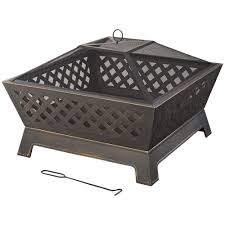 The stamped design on the sides of the bowl will help increase air flow keeping your fire roaring longer, and looks great when entertaining. Tipton 34 In Steel Deep Bowl Fire Pit In Oil Rubbed Bronze Walmart Com Walmart Com