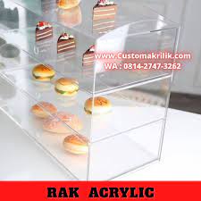 Terbaik O813 2747 3262 Pusat Pembuatan Rak Roti Kaca Jakarta Pusat Roti Adonan Akrilik