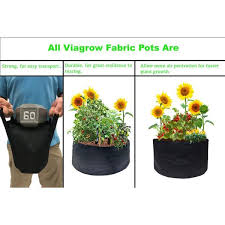 Check spelling or type a new query. Viagrow 5 Gal Breathable Fabric Root Aeration Pot With Handles And 12 In Saucers 10 Pack V5gapot 10 Kit The Home Depot