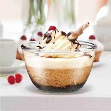 Gorva Glass Dessert Bowl New Italian