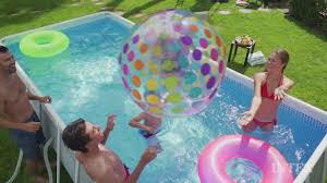 Intex Prism Frame Premium Rectangular Above Ground Pools Youtube