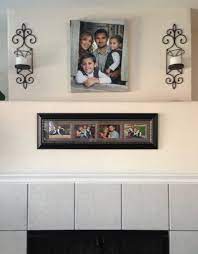 Here are 10 family picture frame ideas to create the perfect display to warm your home with love and memories. Pin By Lydia Britton On Home Decor Remodeling Fireplace Wall Art Deco Home Bright Walls