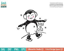 Baby Its Cold Svg Winter Creatures Funlurn