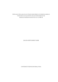 Mereka digalakkan untuk meelibatkan diri dalam aktiviti kokurikulum yang diadakan seperti perkhemahan. Http Eprints Utm My Id Eprint Id Eprint 78097 Contents