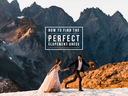 The connections of blue to water, sky and sea evokes images of mystery, wonder and peace. How To Find The Best Elopement Dresses The Foxes