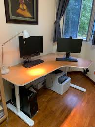 Ikea is known for the type of furniture described. Ikea Bekant Corner Desk Right Furniture Tables Chairs On Carousell