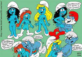58852 Brainy Smurf Papa Smurf Sassette Smurfette The Smurfs Nev | artist  nev | Luscious Hentai Manga & Porn