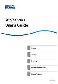 Then, i spent the next two hours trying to get it to install correctly. Epson Xp 970 Series User Manual Pdf Download Manualslib