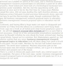 Business Management Research Proposal Topics In Education Research Proposal Research Proposal Example Action Research