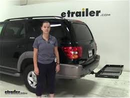 Toyota sequoia exhaust, mufflers & tips reviews check out this recent toyota sequoia borla exhaust systems customer review: Curt Hitch Cargo Carrier Review 2002 Toyota Sequoia Video Etrailer Com