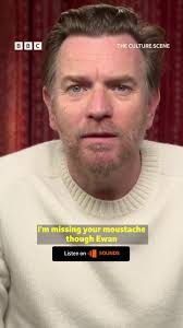 Ewan and his phantom mustache 😆 🎥 Repost from FB/BBC Radio Scotland  #EwanMcGregor #AGentlemaninMoscow #ewanmcgregortiktok #fyp #fypシ #foryou  #bbcradio