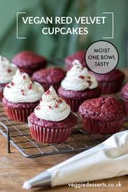 It is the snowy white frosting that is meant to adorn your red velvet. Vegan Red Velvet Cupcakes Veggie Desserts