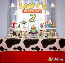 toy story inspired backdrop design 男の子のバースデーパーティー バースデーパーティー 誕生日 パーティー
