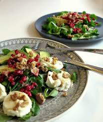 Avocado Ziegenkase Salat Mit Granatapfel Low Carb Twinfit Rezept Salat Mit Ziegenkase Gesunde Rezepte Vorspeisen Rezepte