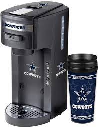 Boelter Dallas Cowboys Deluxe Coffee Maker 14 Ounce Travel Tumbler Mug Dallas Cowboys Gifts Dallas Cowboys Dallas Cowboys Decor