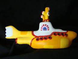 The Beatles Submarino Amarillo Escultura Yellow Submarine 150 00 Submarino Amarillo Beatles Escultura