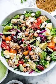 Greek Cobb Salad By Foodiecrush Quick Easy Recipe The Feedfeed Recipe Healthy Salad Recipes Healthy Salad Recipes