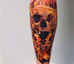 This fiery depiction is all about destruction, power, and fear. Top 47 Flaming Skull Tattoo Ideas 2021 Inspiration Guide