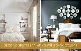 One thing you'll notice in just about every bedroom with dark walls is a white ceiling. Decor Disputes Does Dark Paint Make A Room Feel Smaller Bedroom Decor Cozy Making Room Room
