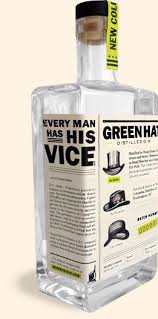Green Hat Gin Bottle Design Gin Gin Bottles
