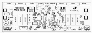 Best power amplifier | electronic circuit diagram and layout. Circuit Schematic Electronics Power Amplifier Apex B250 Power Amplifiers Amplifier Audio Amplifier