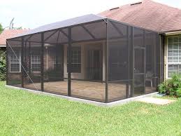 Mike and den, our pool enclosure was destroyed by hurricane michael also please reply to my hi, margie! Connecting A Screen Enclosure To A Household House Considerably Expands The Readily Available Living Patio Screen Enclosure Screen Porch Kits Patio Enclosures