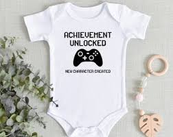  · achievement unlocked new character created infant creeper. Achievement Unlocked Onesie Etsy