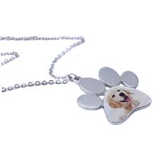 Pet photo necklace personalized customized pendant men women charm choker gift. Personalized Dog Photo Necklace Custom Pet Photo Necklace Engraved Photo Dog Paw Pendant Charm Gift For Dog Owner Memorial Gift Customized Necklaces Aliexpress