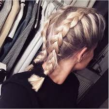 Loose braids platinum blonde short hair. 19 Cute Braids For Short Hair You Will Love Be Modish Braids For Short Hair Hair Styles French Braid Short Hair