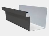 24 Gauge Kynar Steel Commercial Box Gutter K&M Supply