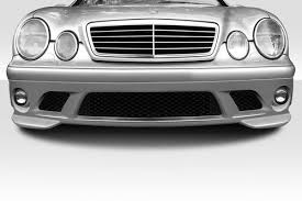 Duraflex 98 02 Mercedes Clk W208 C63 Style Front Bumper Cover Kit Mercedes Clk Mercedes Bumpers