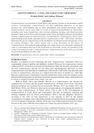 1) the pendelton act an increase in educational requirements for police a shortage of experienced officers the adoption of residency requirements. Pdf Cryptocurrency A Tool And Target For Cybercrime