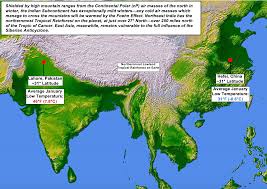 Closer to the equator, biomes are generally warmer and wetter, as warmer air holds more moisture than colder air. Winters In South Asia Vs East Asia India Has The Northernmost Tropical Rainforest On Earth Mapporn