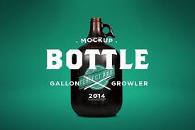 Gallon Growler Mock Up Mockup Free Psd Free Psd Mockups Templates Mockup