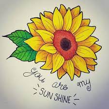 Beautiful Sunflower Tattoo Design Created By Jroeszler Using Their Chameleon Pens Chamele Sunflower Tattoo Design Sunflower Tattoo Sunflower Tattoo Shoulder