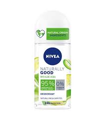 Nivea heeft een groot aantal deodorants en antitranspirants voor een zacht, fris en droog gevoel onder de oksels. Buy Nivea Naturally Good Bio Deodorant Aloe Vera Maquibeauty
