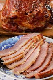 Baked Ham With Brown Sugar Glaze - Spend With Pennies