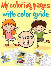 Converting the pixels from the picture into shapes is a process called vectorisation. My Coloring Pages With Color Guide 4 Years Old More Than 30 Coloring Pages With Color Guides Coloring Book For Kids Activites Deviloo 9798635038710 Amazon Com Books