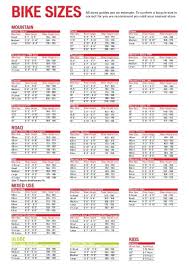 Specialized Bike Fit Size Chart Tommyschrager Me