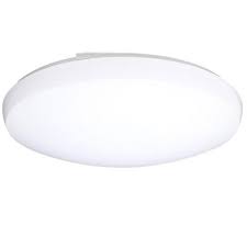 White Flush Mount Lights Lighting The Home Depot