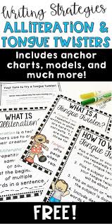 Tongue Twisters And Alliteration Free Alliteration Literature Lessons Tongue Twisters For Kids