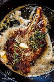 2 cloves garlic, sliced, plus 1 teaspoon minced garlic. How To Cook A Ribeyesteak On The Stove Perfect Father S Day Recipe Fathersdayrecipe Fathersday Grilled Steak Recipes Beef Recipes Ribeye Steak Recipes