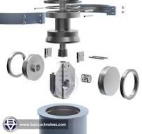 Parallel Slide Gate valve during the assembly process ...
