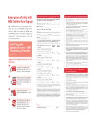 Email Dbs Cashline Form Fill Online Printable Fillable Blank Pdffiller