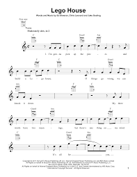 Ed Sheeran Lego House Sheet Music Notes Chords Ed Sheeran Violin Chords Easy Piano Sheet Music